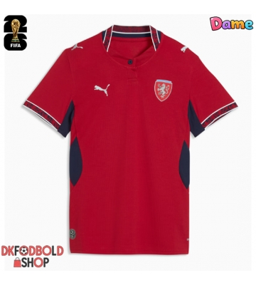 Tjekkiet Hjemmebanetrøje Dame VM 2026 Kort ærmer